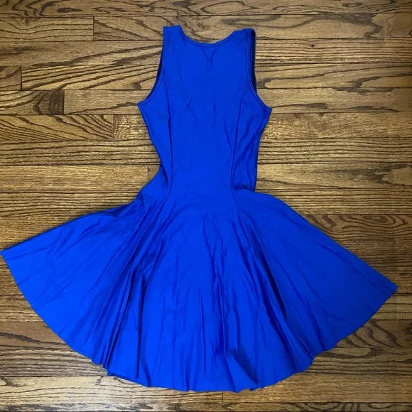 Blackmilk Royal Blue Evil Zip Dress - Picture 3 of 4